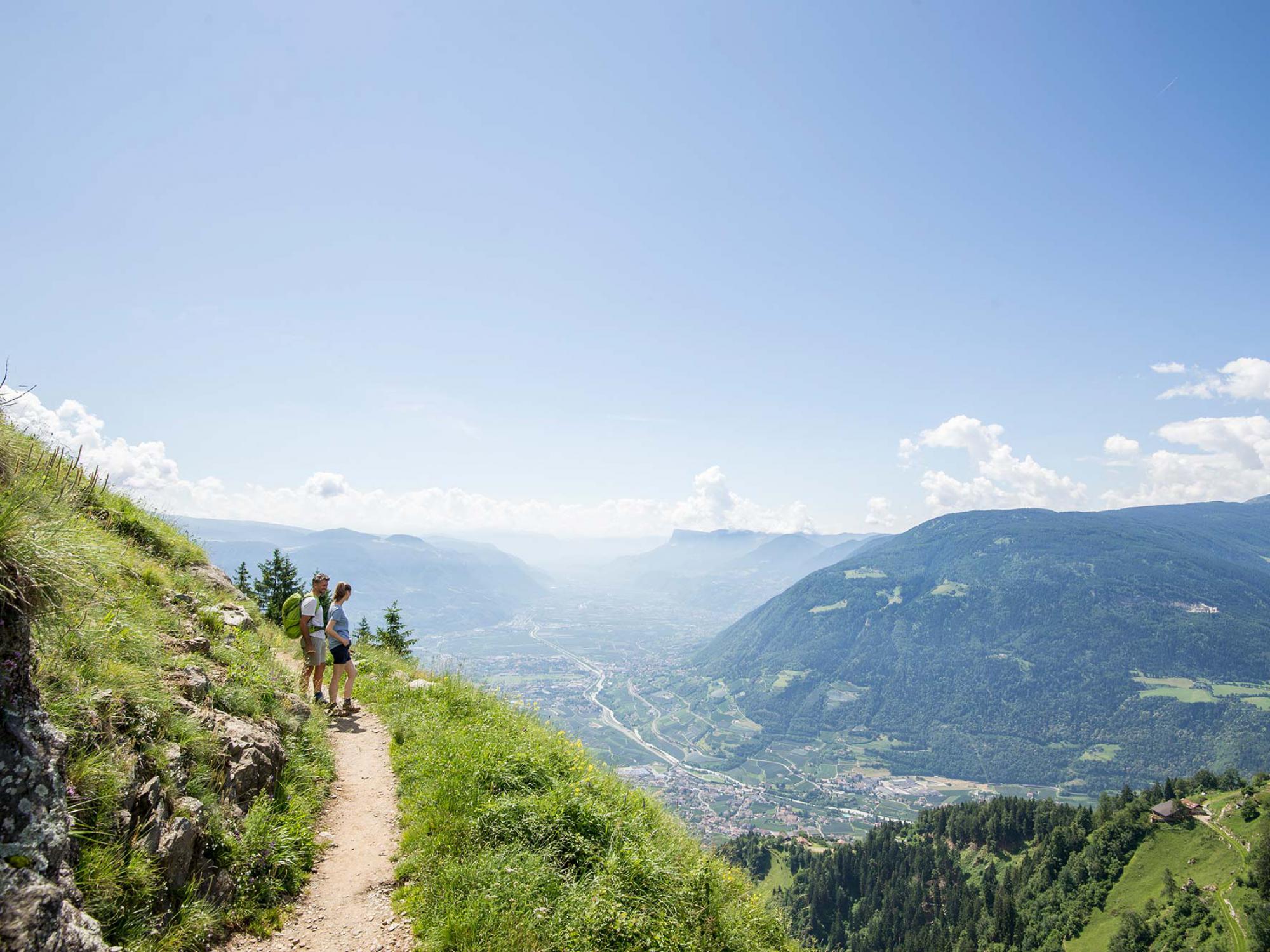 Exciting hikes on the Meraner Höhenweg or Merano High Mountain Trail