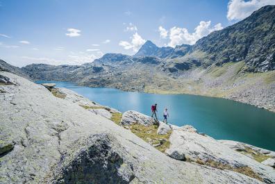 Wanderung zu den Spronser Seen