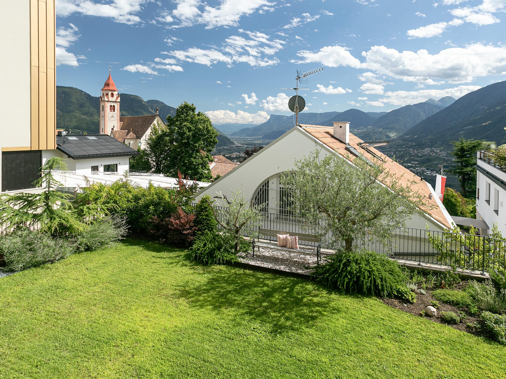 Ausblick Balkon